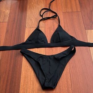 Size small black Victoria’s Secret bikini